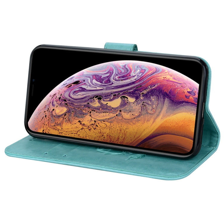 สำหรับ iPhone XS Max Rose ซองหนัง PU แบบพลิกแนวนอนพร้อมตัวยึดและช่องเสียบการ์ดและกระเป๋าสตางค์, For XS Max