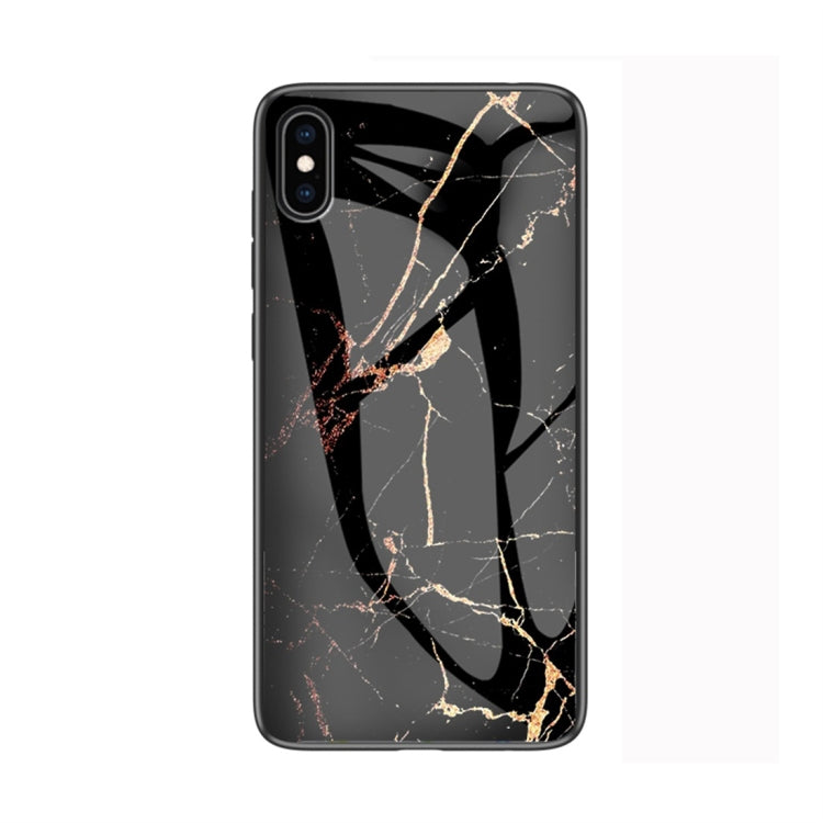 สำหรับเคสป้องกันกระจกหินอ่อน iPhone XS Max, For iPhone XS Max