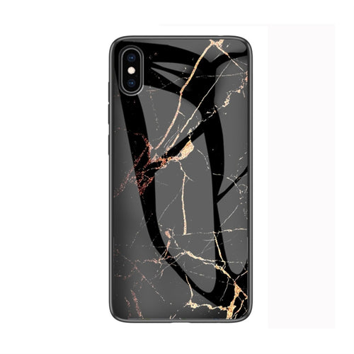 สำหรับเคสป้องกันกระจกหินอ่อน iPhone XS Max, For iPhone XS Max