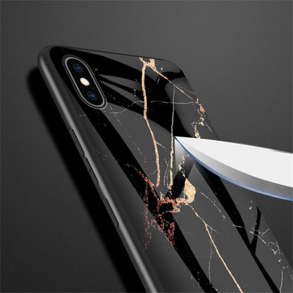 สำหรับเคสป้องกันกระจกหินอ่อน iPhone XS Max, For iPhone XS Max