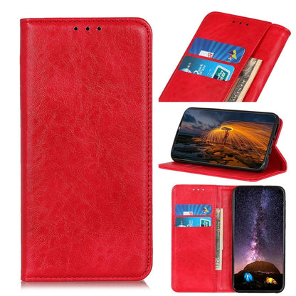 สำหรับ iPhone XS Max Magnetic Retro Crazy Horse Texture ซองหนังพลิกแนวนอนพร้อมตัวยึดและช่องเสียบการ์ดและกระเป๋าสตางค์, iPhone XS Max