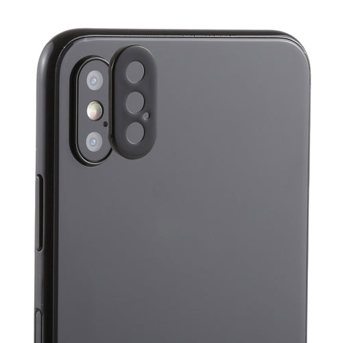 ฝาครอบแหวนป้องกันเลนส์กล้องด้านหลังพร้อมเข็มถอดถาดสำหรับ iPhone XS Max, iPhone XS Max