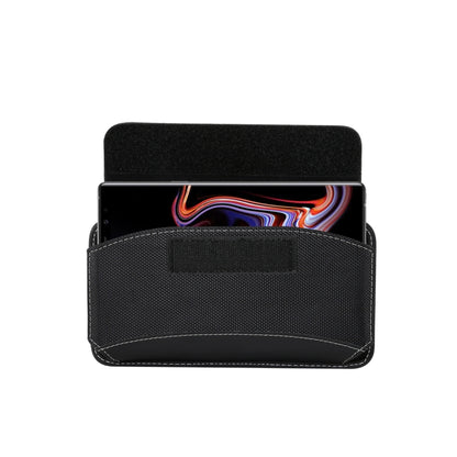 สำหรับ iPhone XS Max ผู้ชายผ้า Oxford สากลโทรศัพท์มือถือแบบพกพาซองหนังคาดเอว / Huawei Mate 20 / 6.3 นิ้วหรือต่ำกว่าสมาร์ทโฟน