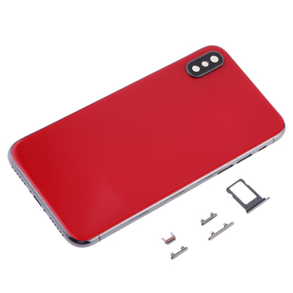 ฝาหลังพร้อมเลนส์กล้องและถาดซิมการ์ดและปุ่มด้านข้างสำหรับ iPhone XS Max, For iPhone XS Max, For iPhone XS Max (Camera Lens+Side Keys), For iPhone XS Max with Side keys, For iPhone XS Max with Camera Lens Frame