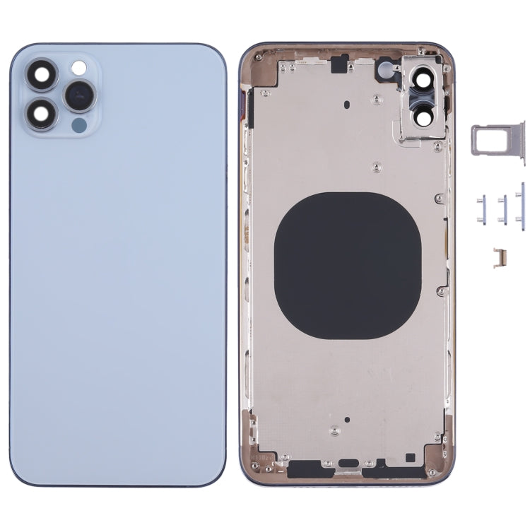 ฝาครอบด้านหลังพร้อมรูปลักษณ์เลียนแบบ iP13 Pro Max สำหรับ iPhone XS Max, for iPhone XS Max(Black), for iPhone XS Max(Gold), for iPhone XS Max(Blue, for iPhone XS Max(White)