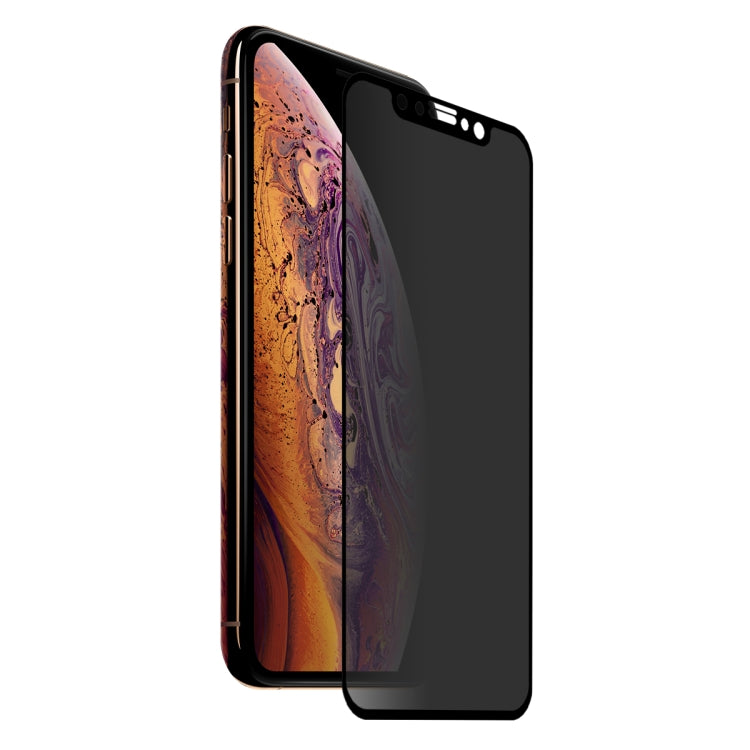 สำหรับ iPhone XS Max ENKAY HatPrince 0.26mm 9H 6D ความเป็นส่วนตัวฟิล์มป้องกันแสงสะท้อนแบบเต็มหน้าจอป้องกันแสงสะท้อน, iPhone XS Max