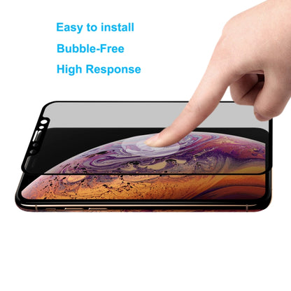 สำหรับ iPhone XS Max ENKAY HatPrince 0.26mm 9H 6D ความเป็นส่วนตัวฟิล์มป้องกันแสงสะท้อนแบบเต็มหน้าจอป้องกันแสงสะท้อน, iPhone XS Max