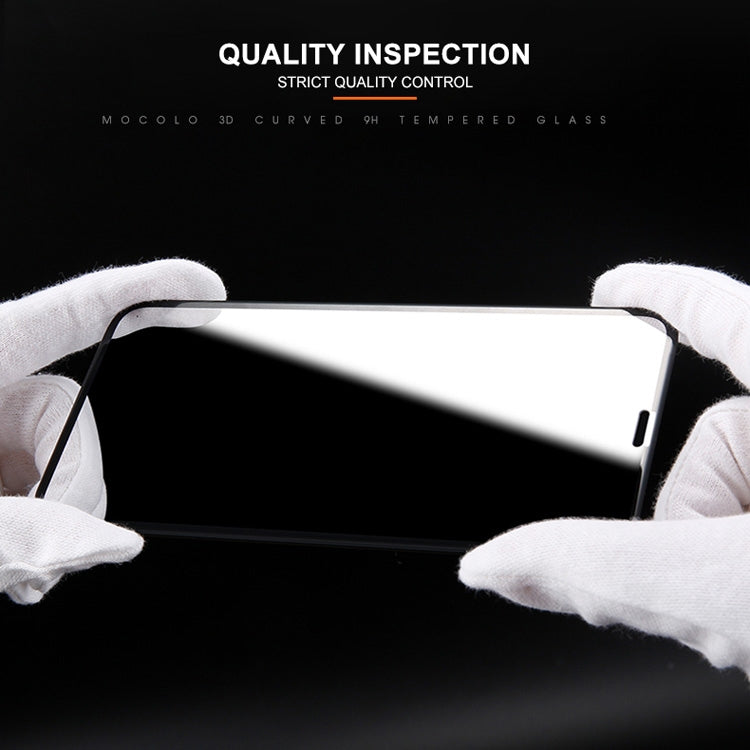 สำหรับ iPhone 11 Pro Max / XS Max mocolo 0.33mm 9H 3D รอบขอบฟิล์มกระจกนิรภัย, iPhone XS Max