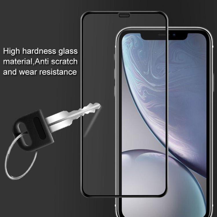 สำหรับ iPhone XR IMAK 9H ความแข็งพื้นผิวฟิล์มกระจกนิรภัยแบบเต็มหน้าจอ, For iPhone XR