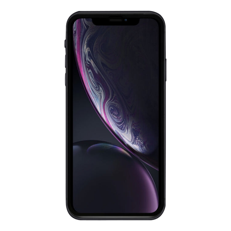 สำหรับ iPhone 11 / XR 9H 2.5D Ultrathin Silk-screen คาร์บอนไฟเบอร์ฟิล์มป้องกันแบบเต็มหน้าจอ, For XR