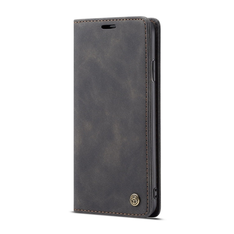 สำหรับ iPhone XR CaseMe-013 มัลติฟังก์ชั่น Retro Frosted ซองหนังพลิกแนวนอนพร้อมช่องเสียบการ์ดและผู้ถือและกระเป๋าสตางค์, For iPhone XR