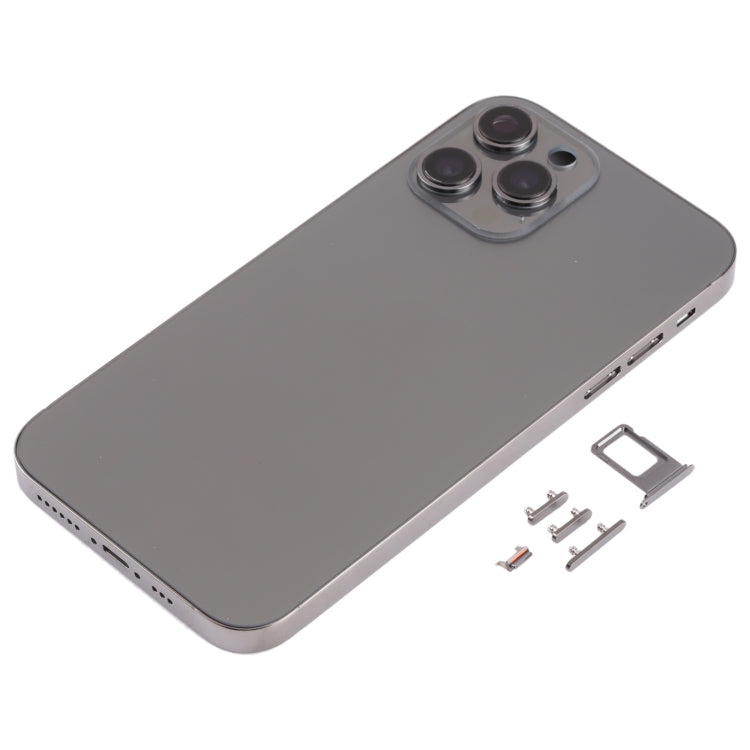 ฝาครอบด้านหลังวัสดุสแตนเลสสตีลพร้อมรูปลักษณ์เลียนแบบ iP13 Pro สำหรับ iPhone XR, for iPhone XR(Black), for iPhone XR(Gold), for iPhone XR(Blue), for iPhone XR(White)