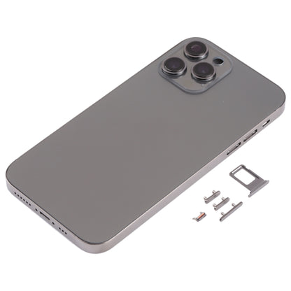 ฝาครอบด้านหลังวัสดุสแตนเลสสตีลพร้อมรูปลักษณ์เลียนแบบ iP13 Pro สำหรับ iPhone XR, for iPhone XR(Black), for iPhone XR(Gold), for iPhone XR(Blue), for iPhone XR(White)