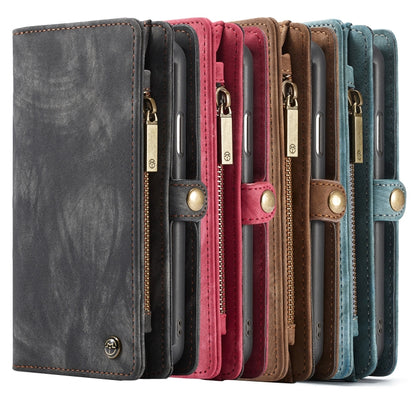 สำหรับ iPhone XR CaseMe ซองหนังพลิกแนวนอนมัลติฟังก์ชั่นที่ถอดออกได้พร้อมช่องเสียบการ์ดและผู้ถือและกระเป๋าสตางค์ซิปและกรอบรูป, For iPhone XR, For iPhone  XR