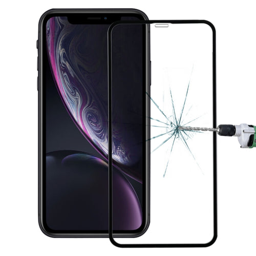 สำหรับ iPhone 11 / XR ฟิล์มกระจกนิรภัยขอบนุ่มคาร์บอนไฟเบอร์, For iPhone XR
