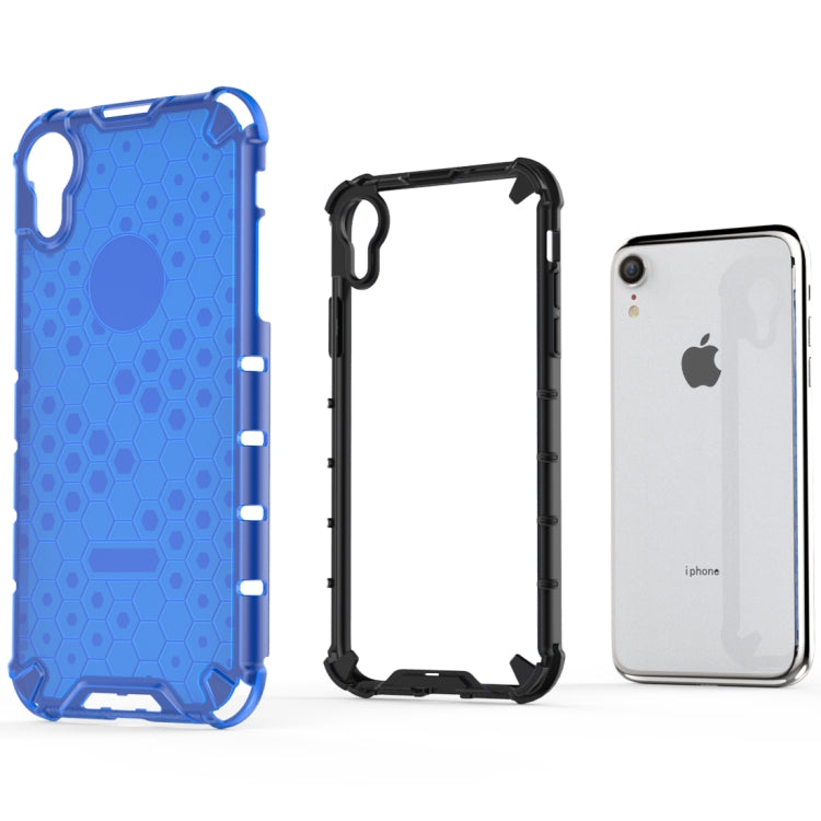 สำหรับ iPhone XR กันกระแทกรังผึ้ง PC + เคสป้องกัน TPU, For iPhone XR