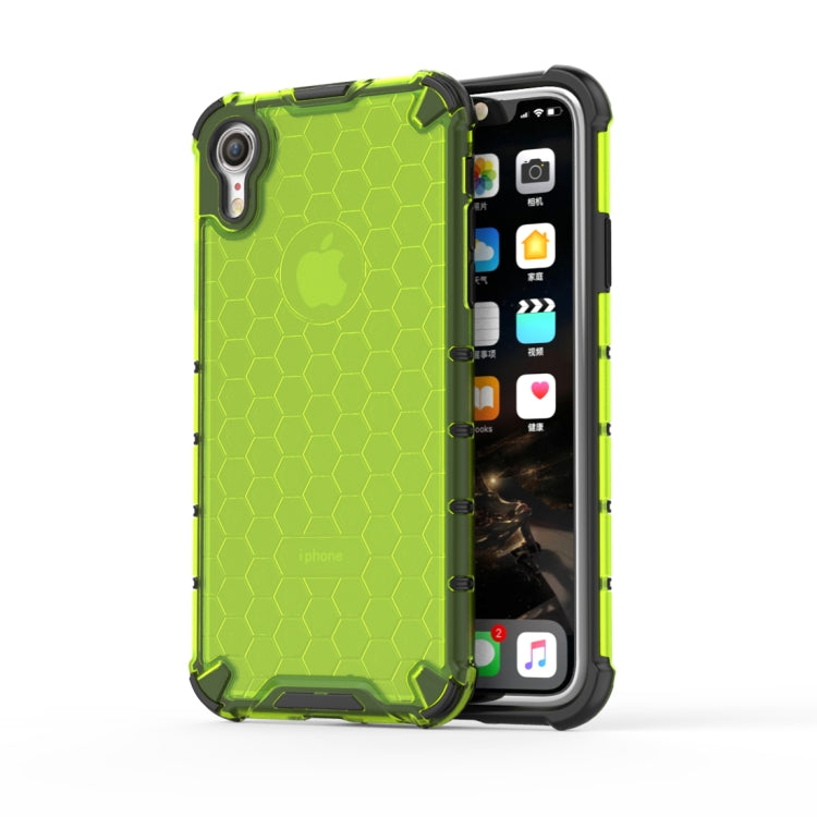 สำหรับ iPhone XR กันกระแทกรังผึ้ง PC + เคสป้องกัน TPU, For iPhone XR