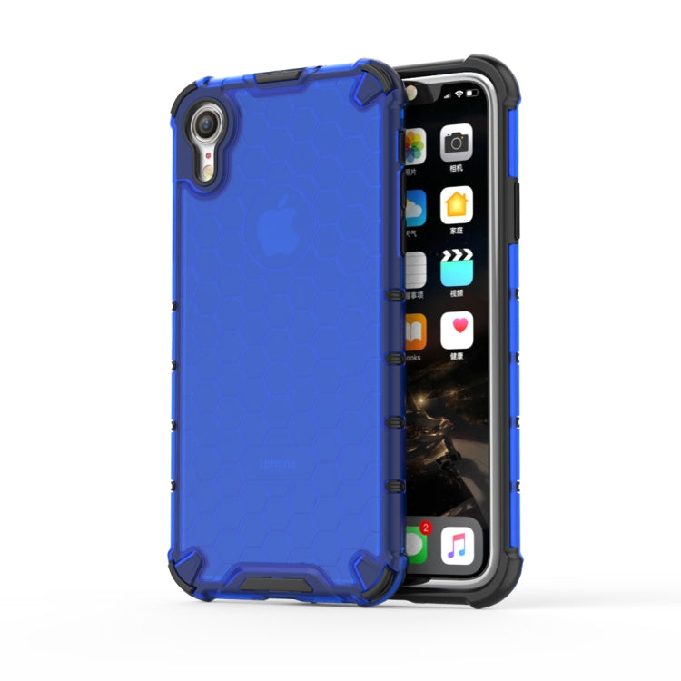 สำหรับ iPhone XR กันกระแทกรังผึ้ง PC + เคสป้องกัน TPU, For iPhone XR
