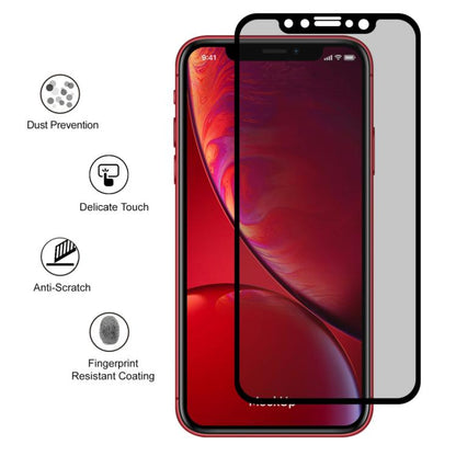 สำหรับ iPhone 11 / XR ENKAY Hat-Prince 0.26mm 9H 6D ความเป็นส่วนตัวฟิล์มป้องกันแสงสะท้อนแบบเต็มหน้าจอป้องกันแสงสะท้อน, iPhone XR