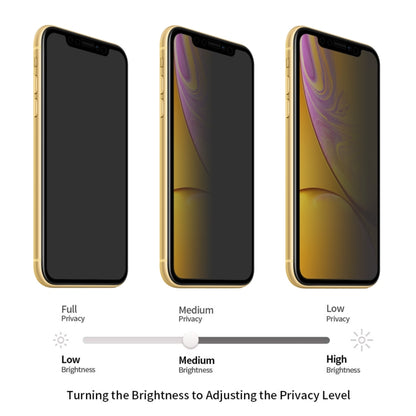 สำหรับ iPhone 11 / XR ENKAY Hat-Prince 0.26mm 9H 6D ความเป็นส่วนตัวฟิล์มป้องกันแสงสะท้อนแบบเต็มหน้าจอป้องกันแสงสะท้อน, iPhone XR