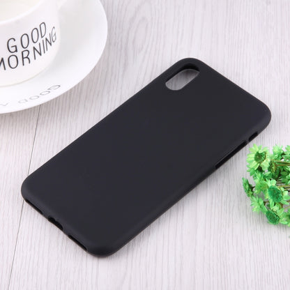 สำหรับ iPhone XR สีทึบ Frosted Soft TPU Case, For XR