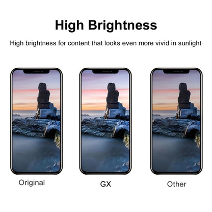 หน้าจอ LCD วัสดุ OLED แบบอ่อนและชุดประกอบ Digitizer สำหรับ iPhone XS, For iPhone XS (Hard OLED)