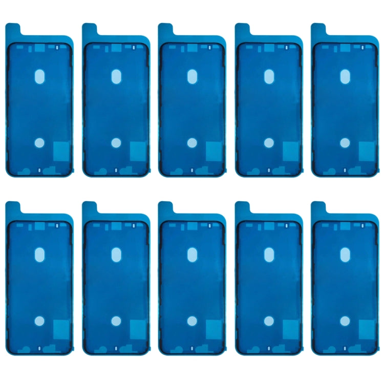 10 ชิ้นจอแอลซีดีกรอบฝาสติ๊กเกอร์กาวกันน้ำสำหรับ iPhone XS, 10 PCS for iPhone XS