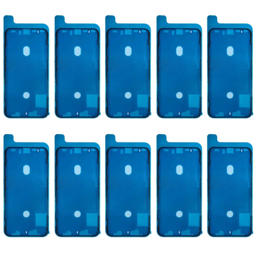 10 ชิ้นจอแอลซีดีกรอบฝาสติ๊กเกอร์กาวกันน้ำสำหรับ iPhone XS, 10 PCS for iPhone XS
