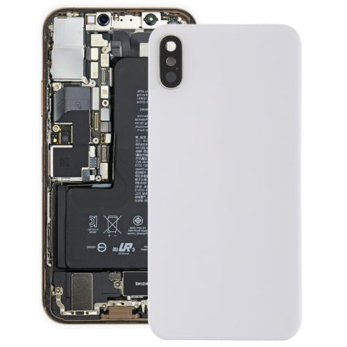 ฝาหลังแบตเตอรี่พร้อมกรอบกล้องด้านหลังและเลนส์และกาวสำหรับ iPhone XS, For iPhone XS with Camera Lens
