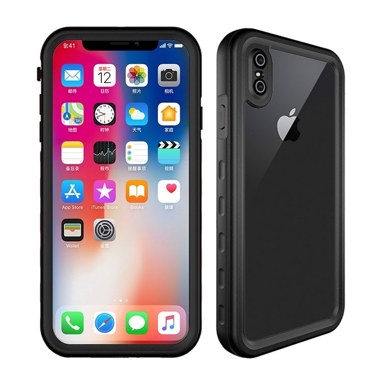 สำหรับ iPhone X / XS 2 ม. กันน้ำ Snowproof 2 ม. กันกระแทกกันฝุ่น PC + เคสซิลิโคน, For iPhone X / XS