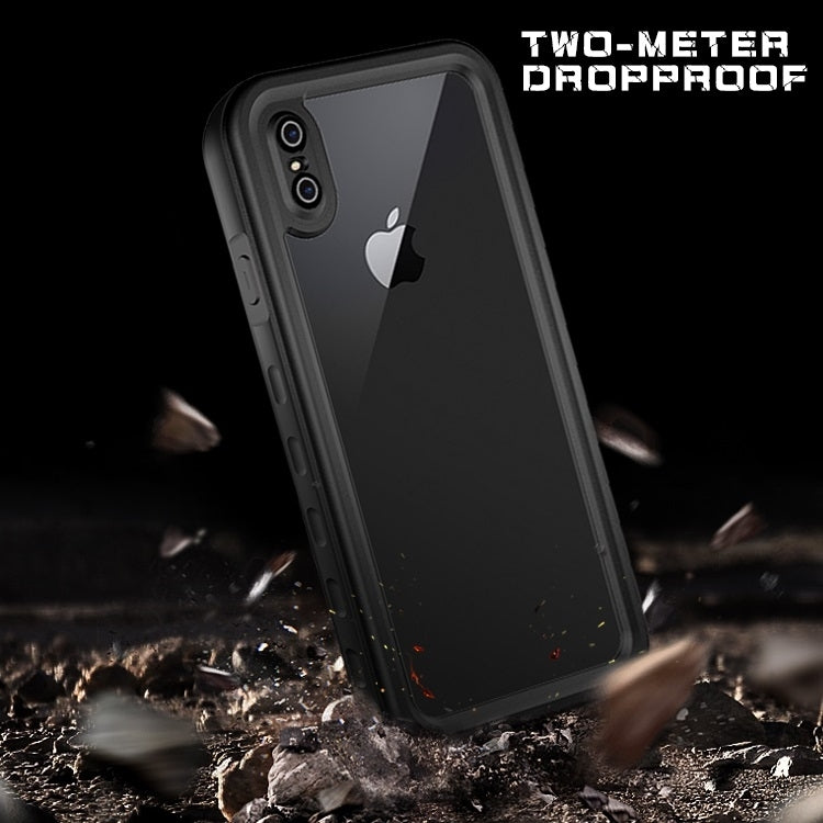 สำหรับ iPhone X / XS 2 ม. กันน้ำ Snowproof 2 ม. กันกระแทกกันฝุ่น PC + เคสซิลิโคน, For iPhone X / XS
