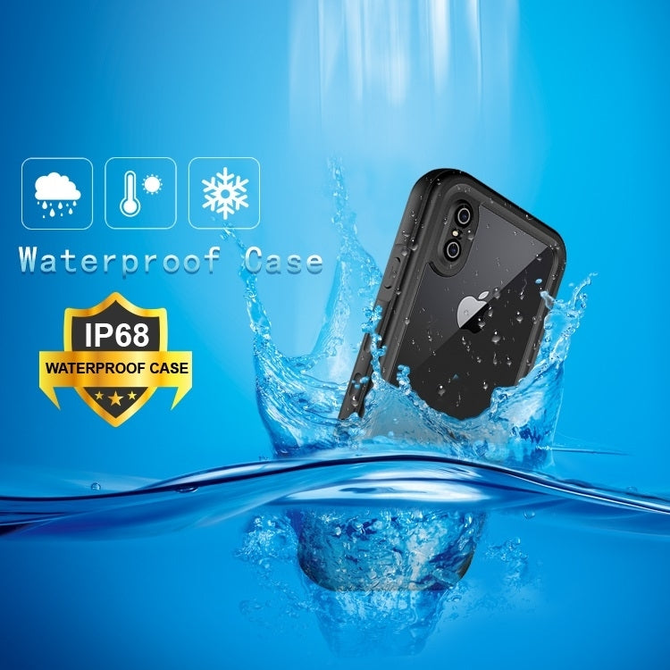 สำหรับ iPhone X / XS 2 ม. กันน้ำ Snowproof 2 ม. กันกระแทกกันฝุ่น PC + เคสซิลิโคน, For iPhone X / XS