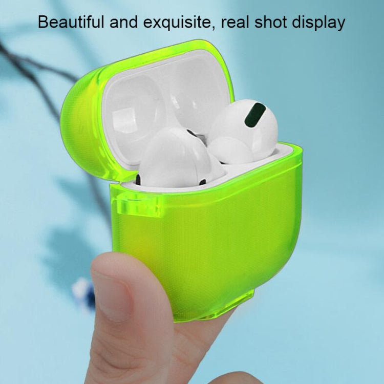 สำหรับ Airpodspro3 แขนป้องกันหูฟังสีทึบเรืองแสงที่เรียบง่าย