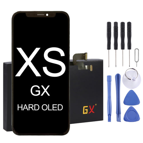 หน้าจอ LCD วัสดุ GX OLED และชุดประกอบ Digitizer สำหรับ iPhone XS, For iPhone XS