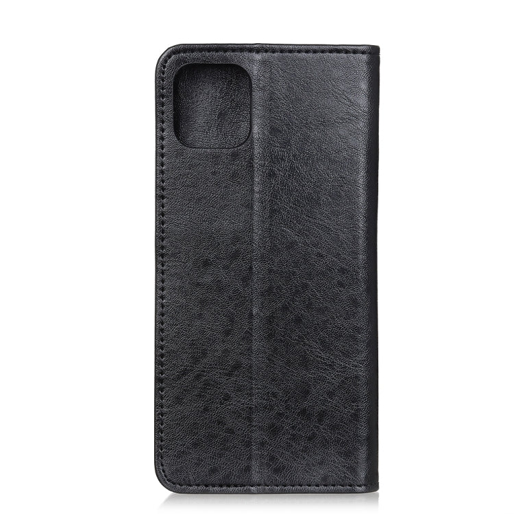 สำหรับ iPhone 11 Pro Magnetic Crazy Horse Texture ซองหนังพลิกแนวนอนพร้อมตัวยึดและช่องเสียบการ์ดและกระเป๋าสตางค์, For XI (2019)