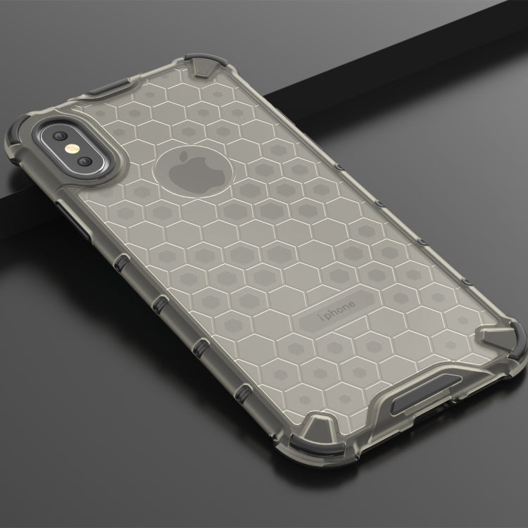 สำหรับ iPhone X / XS กันกระแทก Honeycomb PC + เคสป้องกัน TPU, For iPhone X / XS
