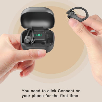 หูฟัง Bluetooth ติดหูไร้สาย 258 พร้อมกล่องชาร์จและจอแสดงผลดิจิตอล รองรับการโทรแบบสัมผัส & HD และระบบสั่งงานด้วยเสียง & NFC, MD03 Black, 258 White