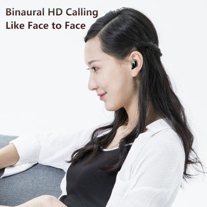 A9 TWS CVC8.0 และ DSP Dual Noise Cancelling หูฟัง Bluetooth พร้อมกล่องชาร์จแม่เหล็กและจอแสดงผลดิจิตอล LED รองรับ Touch & HD Call & Siri & Power Bank, A9