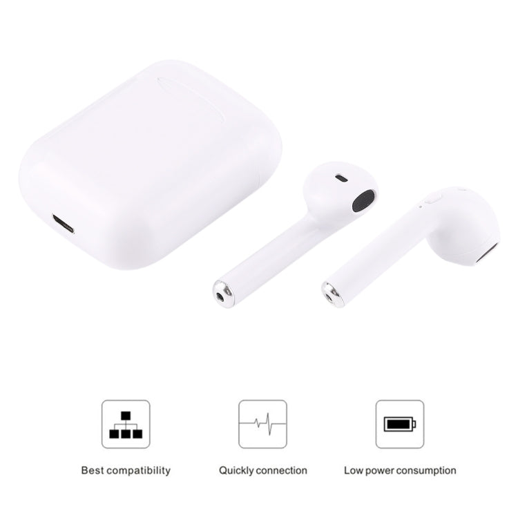 หูฟังสเตอริโอไร้สาย Bluetooth i11TWS V5.0 พร้อมกล่องชาร์จแม่เหล็ก เข้ากันได้กับ iOS และ Android