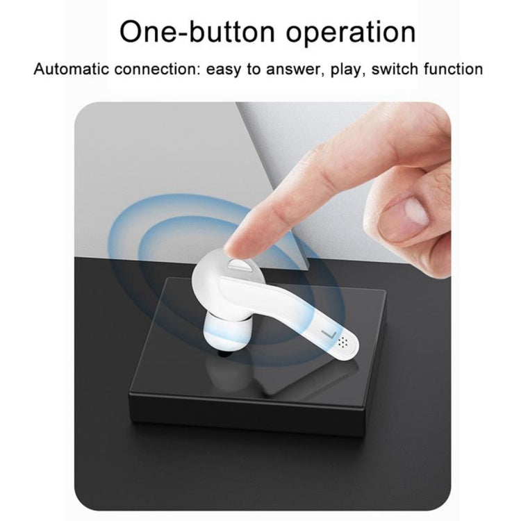 T-88 TWS Bluetooth V5.0 หูฟังสเตอริโอไร้สายพร้อมกล่องชาร์จแม่เหล็ก