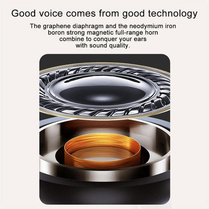 T-88 TWS Bluetooth V5.0 หูฟังสเตอริโอไร้สายพร้อมกล่องชาร์จแม่เหล็ก