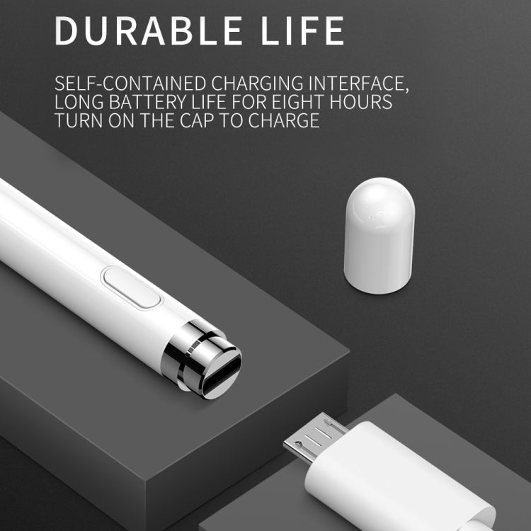 JOYROOM JR-K811 ซีรีส์ยอดเยี่ยม Micro USB ชาร์จปากกาสไตลัส Capacitive ที่ใช้งานพร้อมฝาแม่เหล็กเข้ากันได้กับ Android และ IOS