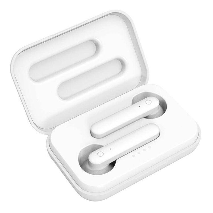 X26 TWS Bluetooth 5.0 หูฟังบลูทูธระบบสัมผัสไร้สายพร้อมกล่องชาร์จแม่เหล็กรองรับระบบสั่งงานด้วยเสียงและการโทร, Pink, Blue, White