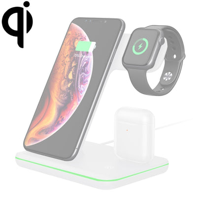 Z5 QI เครื่องชาร์จแม่เหล็กแนวตั้งแบบไร้สายสำหรับโทรศัพท์มือถือและนาฬิกา Apple และ AirPods / Xiaomi Redmi AirDots พร้อมไฟวงแหวนสัมผัส, Z5