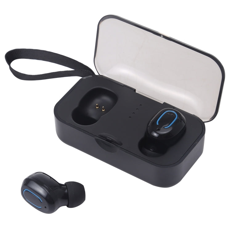 TI8S TWS หูฟังสเตอริโอไร้สาย Bluetooth 5.0 พราวพร้อมเคสชาร์จ