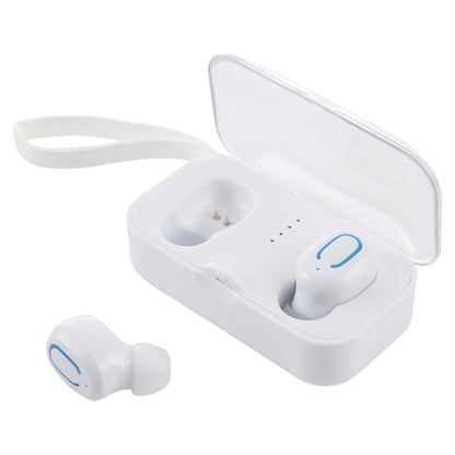 TI8S TWS หูฟังสเตอริโอไร้สาย Bluetooth 5.0 พราวพร้อมเคสชาร์จ