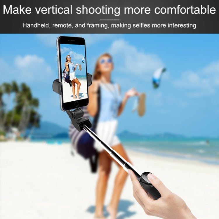 XT-09 มัลติฟังก์ชั่นถ่ายทอดสดมือถือ Bluetooth Self-timer Pole ขาตั้งกล้อง