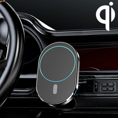 JJT-968 15W Max Output Magnetic Car Air Outlet Bracket เครื่องชาร์จไร้สาย, JJT-968