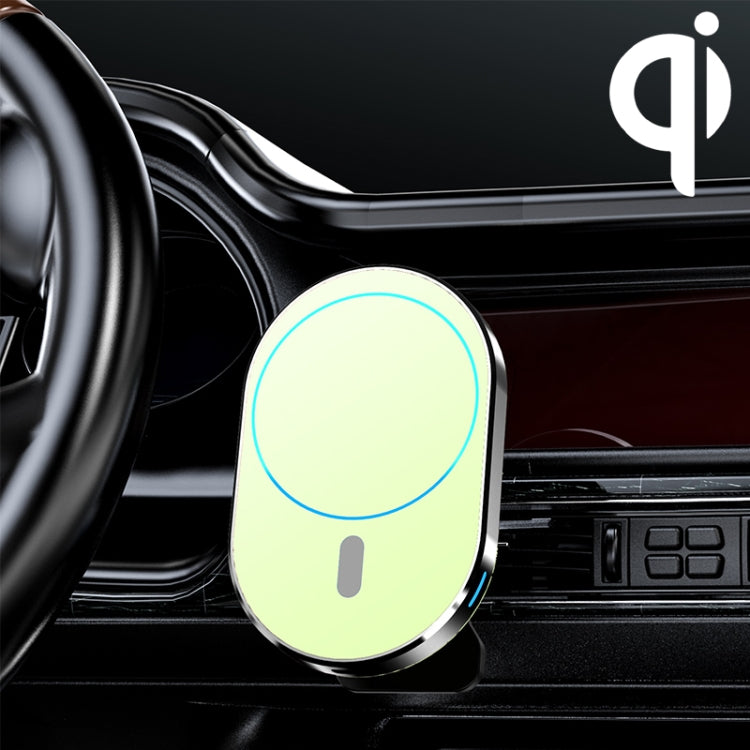 JJT-968 15W Max Output Magnetic Car Air Outlet Bracket เครื่องชาร์จไร้สาย, JJT-968
