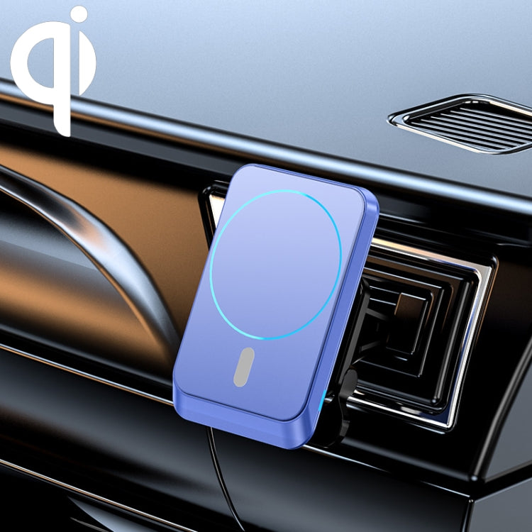 JJT-969 15W Max Output Magnetic Car Air Outlet Bracket เครื่องชาร์จไร้สาย, JJT-969